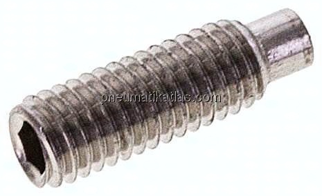 Gewindestift DIN 915 / ISO 4028, M 5x16, Edelstahl A2