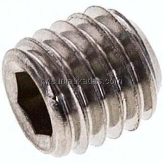 Gewindestift DIN 916 / ISO 4029, M 10x10, Edelstahl A2