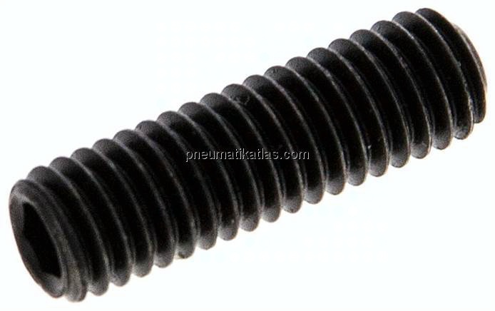 Gewindestift DIN 916 / ISO 4029, M 6x20, Stahl 45 H