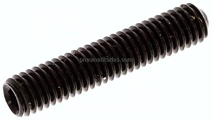 Gewindestift DIN 916 / ISO 4029, M 6x30, Stahl 45 H