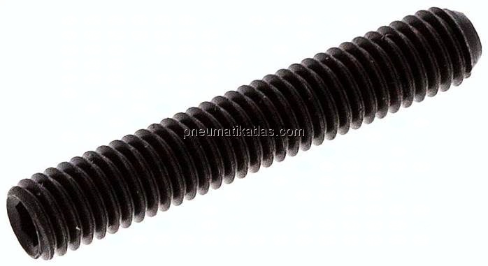 Gewindestift DIN 916 / ISO 4029, M 6x35, Stahl 45 H