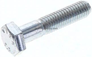 Sechskantschraube DIN 931, M 10x45, Stahl verzinkt 8.8