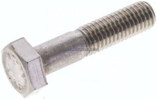 Sechskantschraube DIN 931, M 10x45, Edelstahl A2