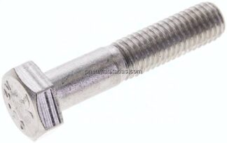 Sechskantschraube DIN 931, M 10x50, Edelstahl A2