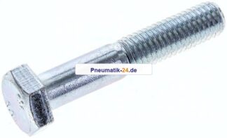 Sechskantschraube DIN 931, M 10x55, Stahl verzinkt 8.8