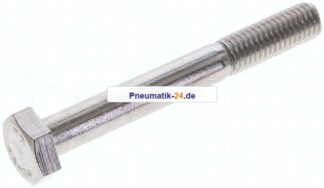 Sechskantschraube DIN 931, M 10x80, Edelstahl A2