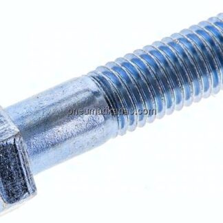 Sechskantschraube DIN 931, M 12x50, Stahl verzinkt 8.8