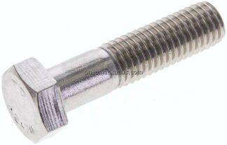 Sechskantschraube DIN 931, M 12x50, Edelstahl A2