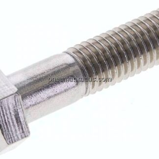 Sechskantschraube DIN 931, M 12x50, Edelstahl A2