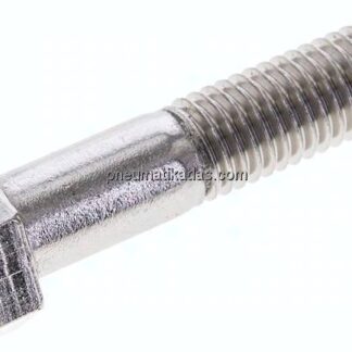 Sechskantschraube DIN 931, M 12x55, Edelstahl A2