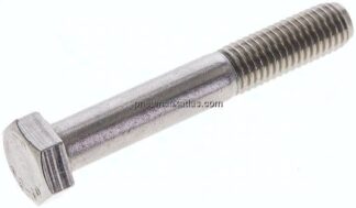 Sechskantschraube DIN 931, M 12x80, Edelstahl A2