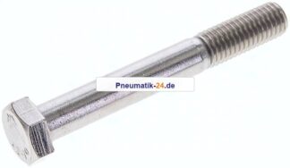 Sechskantschraube DIN 931, M 12x90, Edelstahl A2
