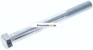Sechskantschraube DIN 931, M 16x160, Stahl verzinkt 8.8
