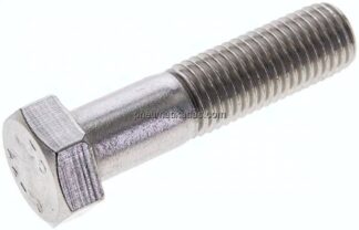 Sechskantschraube DIN 931, M 16x65, Edelstahl A2