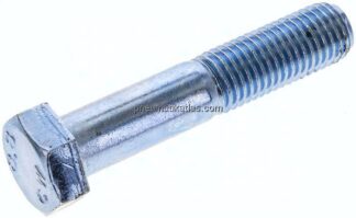 Sechskantschraube DIN 931, M 16x80, Stahl verzinkt 8.8