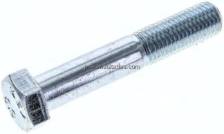 Sechskantschraube DIN 931, M 16x90, Stahl verzinkt 8.8