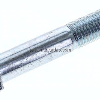 Sechskantschraube DIN 931, M 16x90, Stahl verzinkt 8.8