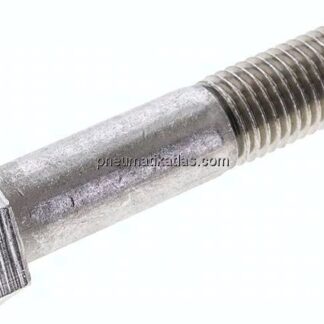 Sechskantschraube DIN 931, M 20x100, Edelstahl A2