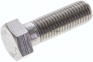 Sechskantschraube DIN 931, M 20x60, Edelstahl A2