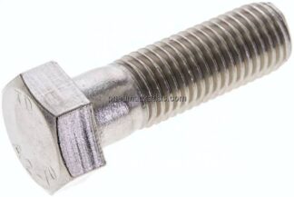 Sechskantschraube DIN 931, M 20x65, Edelstahl A2