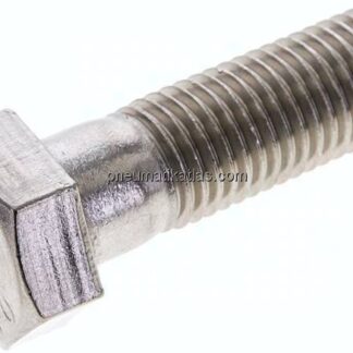 Sechskantschraube DIN 931, M 20x65, Edelstahl A2