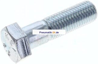 Sechskantschraube DIN 931, M 20x70, Stahl verzinkt 8.8