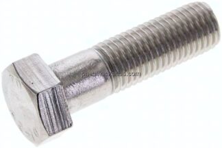 Sechskantschraube DIN 931, M 20x70, Edelstahl A2