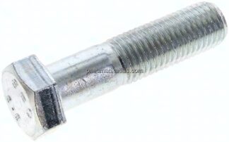Sechskantschraube DIN 931, M 20x80, Stahl verzinkt 8.8