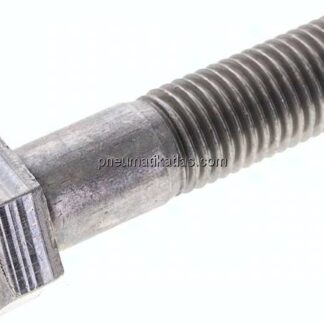 Sechskantschraube DIN 931, M 20x80, Edelstahl A2