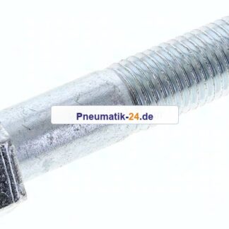 Sechskantschraube DIN 931, M 20x90, Stahl verzinkt 8.8