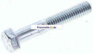 Sechskantschraube DIN 931, M 5x30, Stahl verzinkt 8.8
