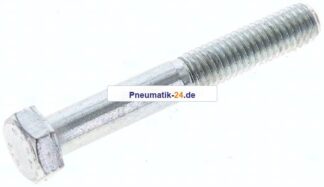 Sechskantschraube DIN 931, M 5x35, Stahl verzinkt 8.8