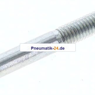 Sechskantschraube DIN 931, M 5x35, Stahl verzinkt 8.8