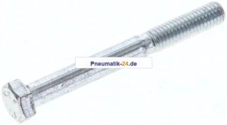 Sechskantschraube DIN 931, M 5x45, Stahl verzinkt 8.8