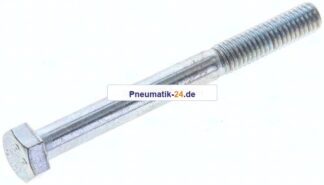 Sechskantschraube DIN 931, M 5x50, Stahl verzinkt 8.8