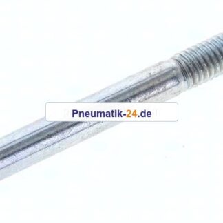 Sechskantschraube DIN 931, M 5x50, Stahl verzinkt 8.8