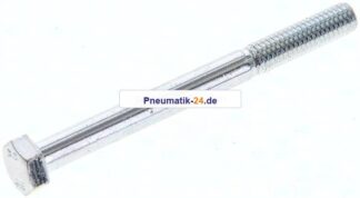 Sechskantschraube DIN 931, M 5x55, Stahl verzinkt 8.8