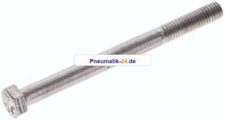 Sechskantschraube DIN 931, M 5x60, Edelstahl A2