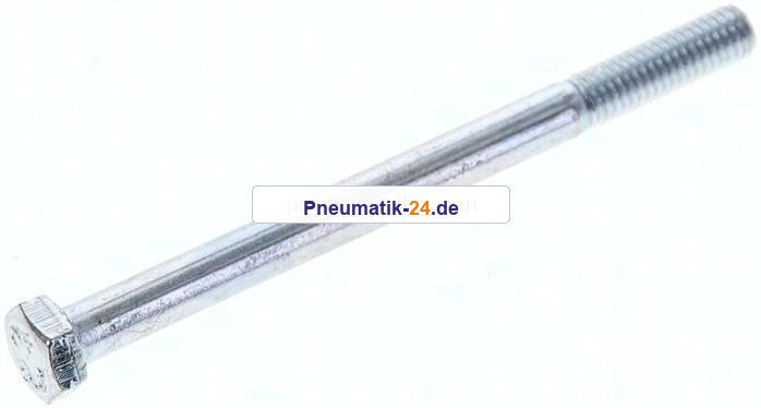 Sechskantschraube DIN 931, M 5x65, Stahl verzinkt 8.8