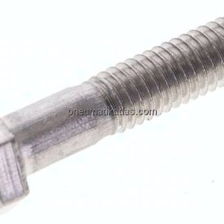 Sechskantschraube DIN 931, M 6x30, Edelstahl A2