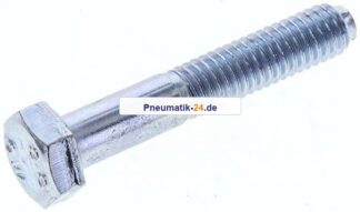 Sechskantschraube DIN 931, M 6x35, Stahl verzinkt 8.8