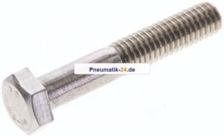 Sechskantschraube DIN 931, M 6x35, Edelstahl A2