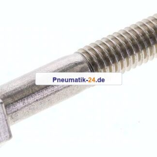 Sechskantschraube DIN 931, M 6x35, Edelstahl A2