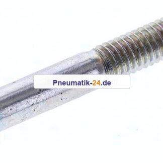 Sechskantschraube DIN 931, M 6x40, Stahl verzinkt 8.8