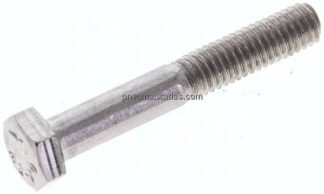 Sechskantschraube DIN 931, M 6x40, Edelstahl A2