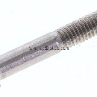 Sechskantschraube DIN 931, M 6x40, Edelstahl A2