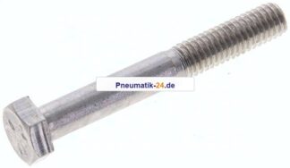 Sechskantschraube DIN 931, M 6x45, Edelstahl A2