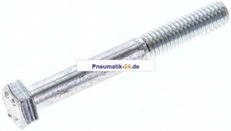 Sechskantschraube DIN 931, M 6x50, Stahl verzinkt 8.8