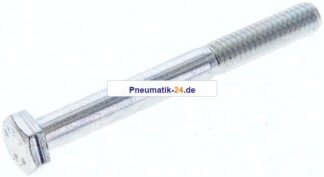 Sechskantschraube DIN 931, M 6x55, Stahl verzinkt 8.8