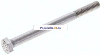 Sechskantschraube DIN 931, M 6x70, Edelstahl A2